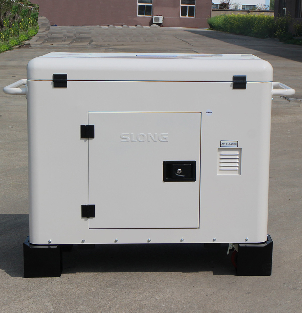 E.SLONG 10/12/15/17 kw silent emergency lp gas power generator