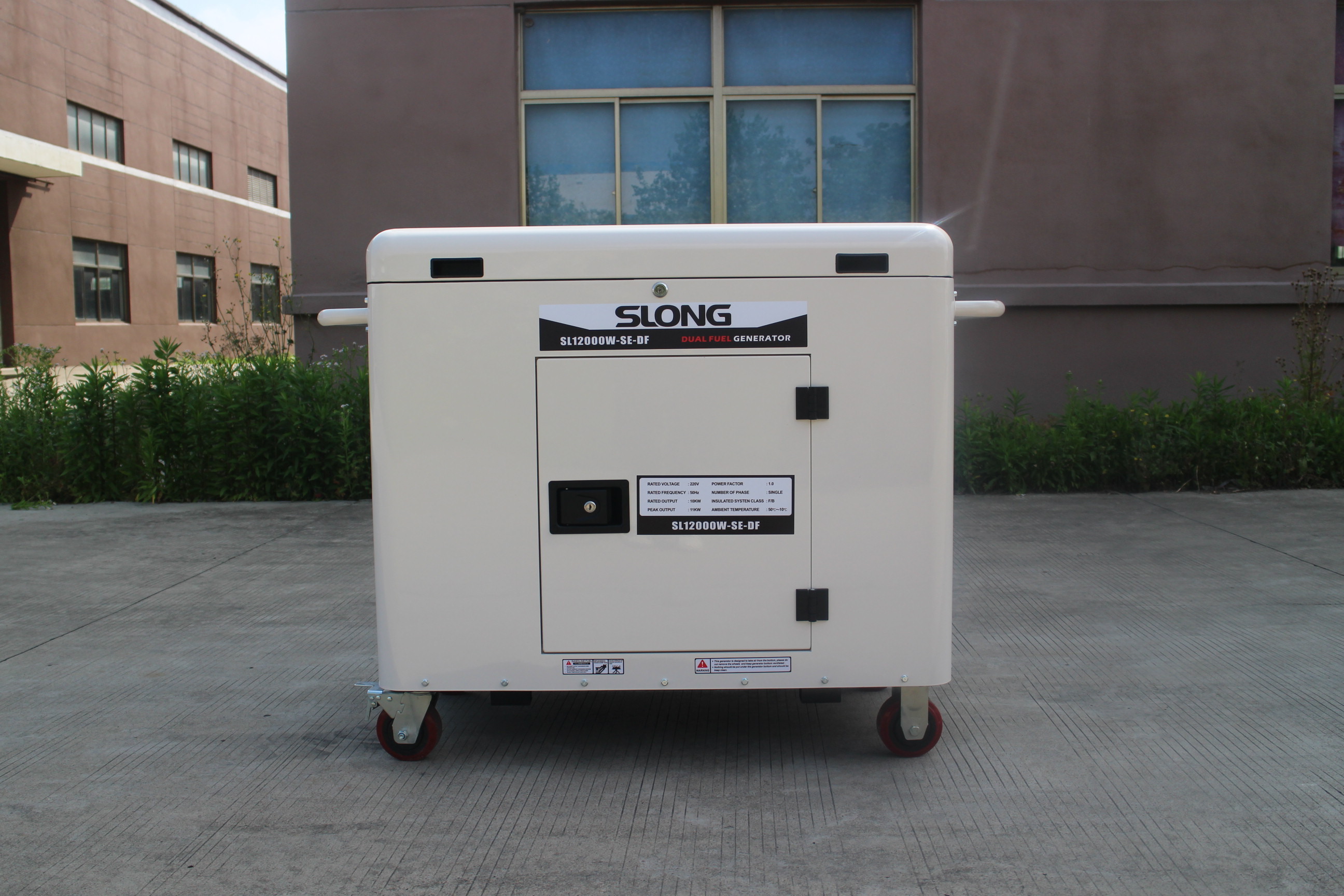 Slong SL15000W-SE-DF dual fuel generator 12000 watt dual fuel generator quiet