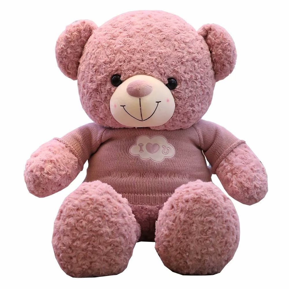 2024 100cm low MOQ high quality new fashion toy big giant teddy bear stuffed animal plush pillows girl gifts