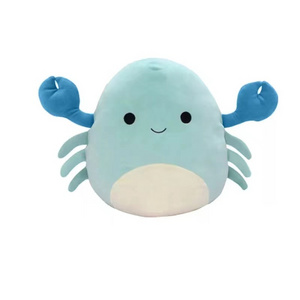 2024 Hot selling Soft 28 cm custom animal crab doll stuffed toys cute bed pillows baby toys gifts