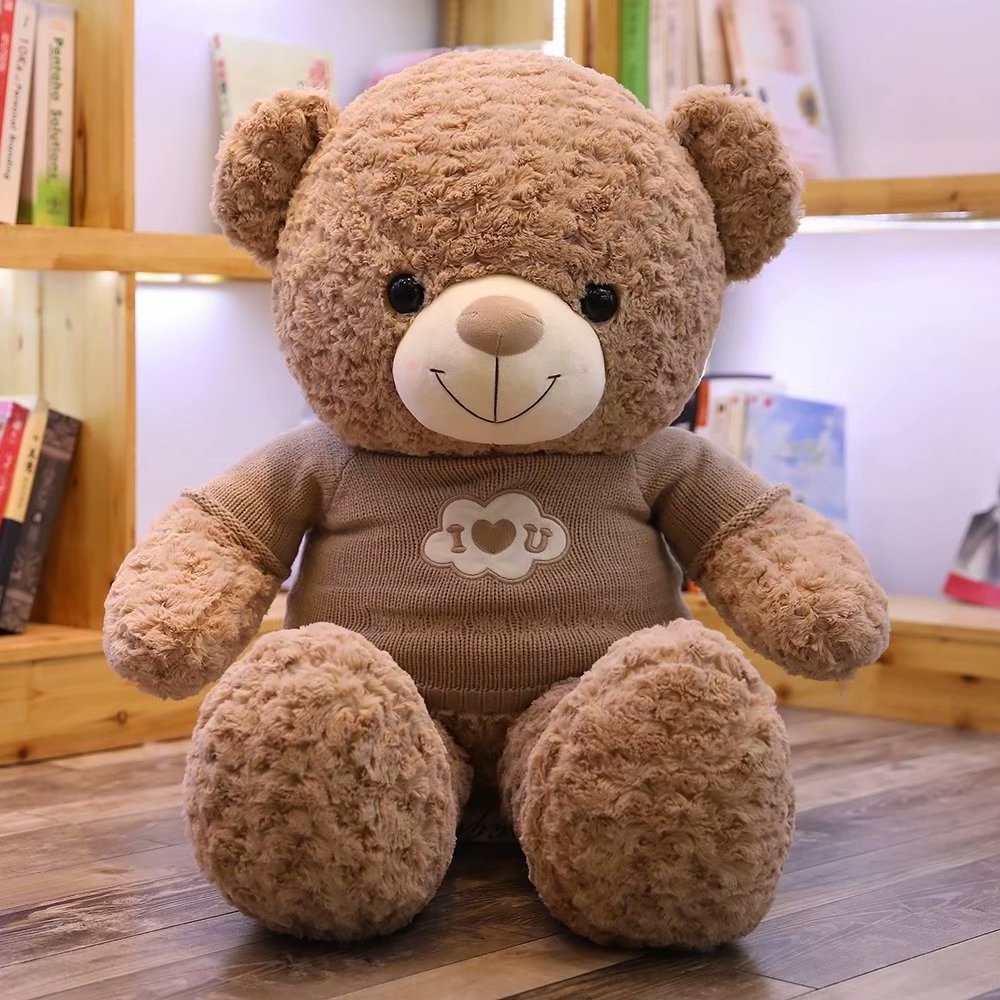 2024 100cm low MOQ high quality new fashion toy big giant teddy bear stuffed animal plush pillows girl gifts