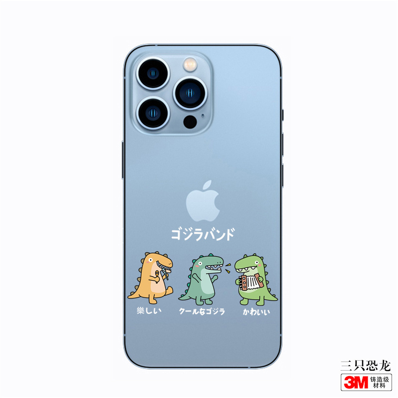 Custom Cell Phone Decoration Sticker Funny Decals Transparent 3M Vinyl Skin for iPhone 14 15