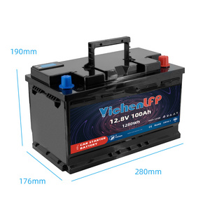 car batteries wholesale spain lithium ion car battery jump starter  Powerful 12V 100Ah Car start Lifepo4 auto battery