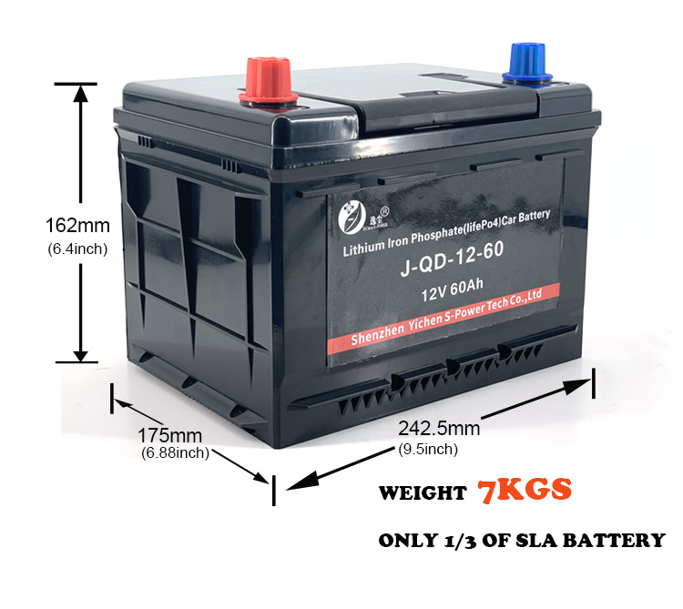 CCA 900 12V 60Ah  auto battery Car battery for engine starting