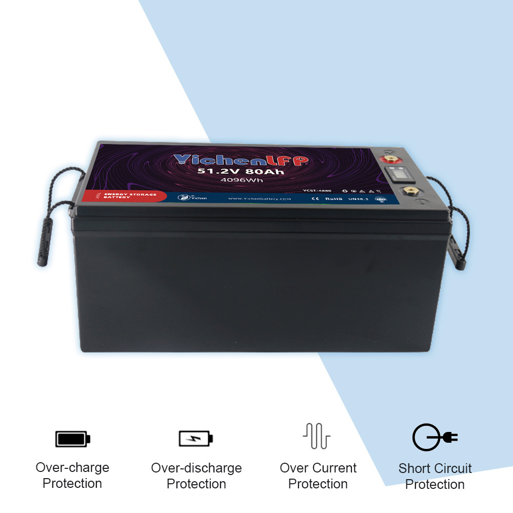 Lithium ion battery Lifepo4 48V 80Ah Battery For Golf Cart Electric Vehicles Marine and Energy Storage