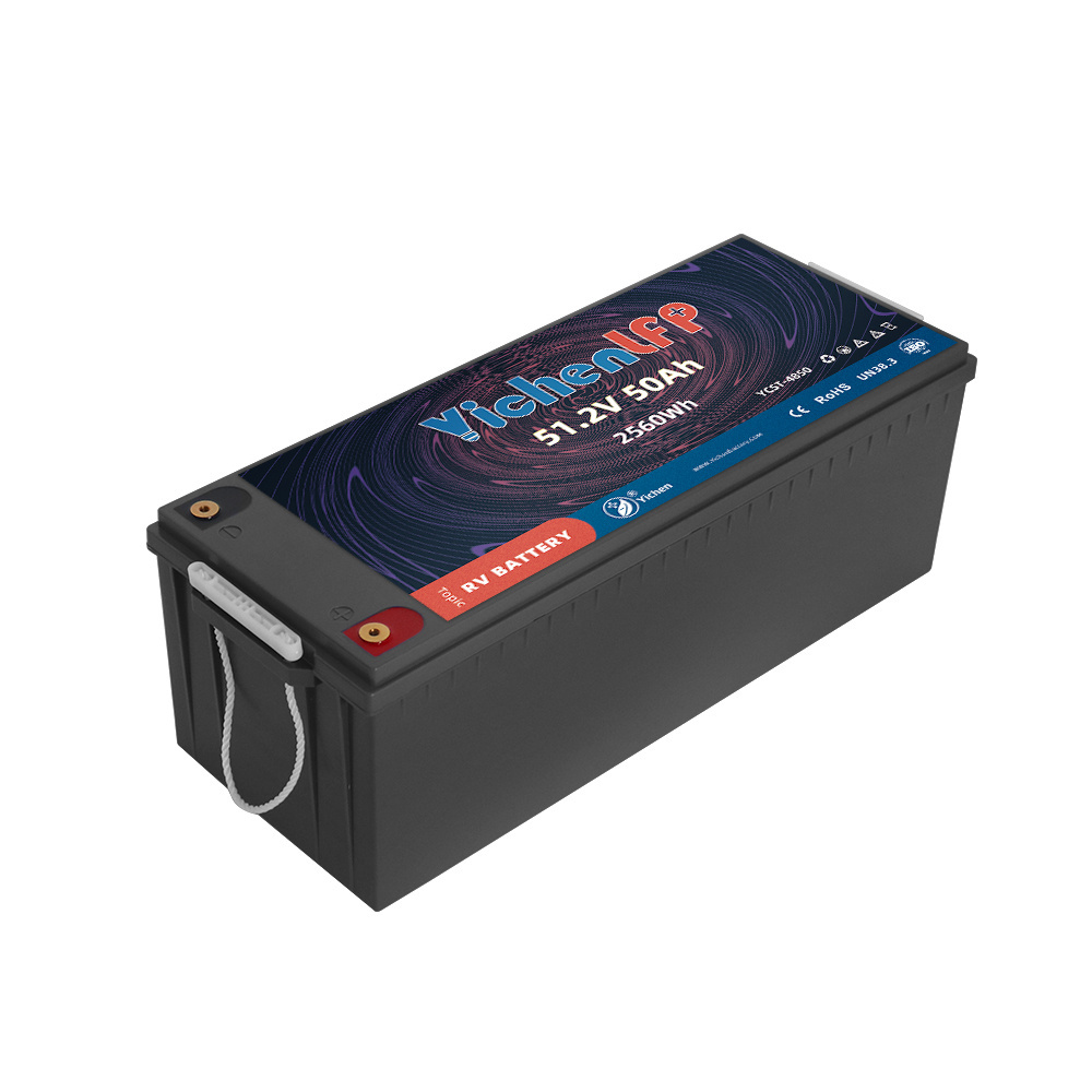 YICHENLLFP 48V Lithium Battery for Storage Customize 48V 50Ah Marine Battery for Electric Watercraft Saltwater Fishing Boat