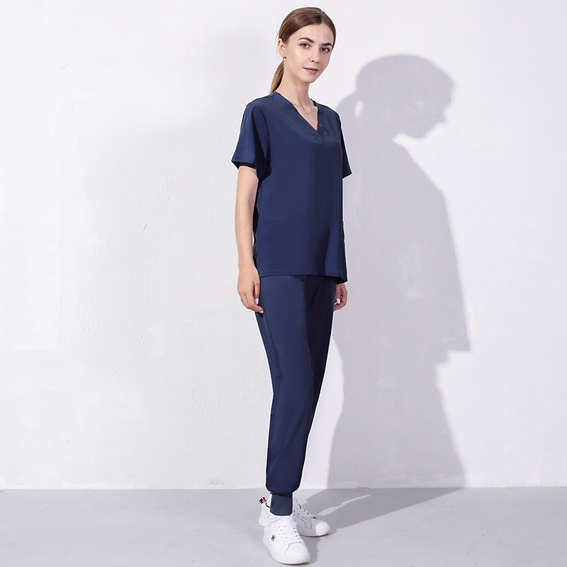 2022 factory dropshipping wholesale custom logo designs women scrubs practical nursing hospital uniform medical scrubs sets