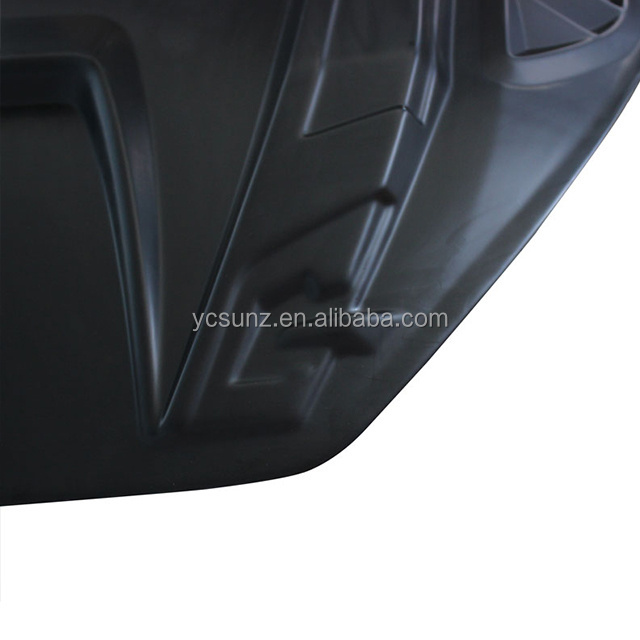 Ranger T7 Black Bonnet Scoop Cover Set Engine Hoods for Ford Ranger Wildtrak 2015-2017