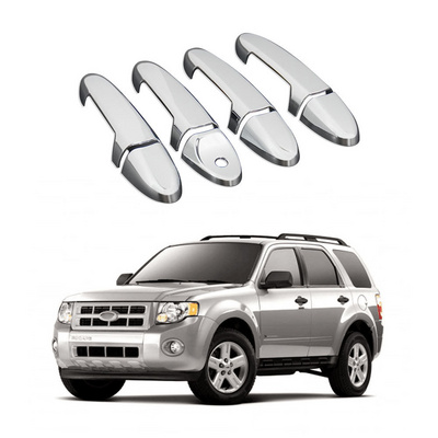 YCSUNZ ABS Chrome Side Door Handle Protector Cover For Ford escape 2008-2012 Car Exterior Accessories