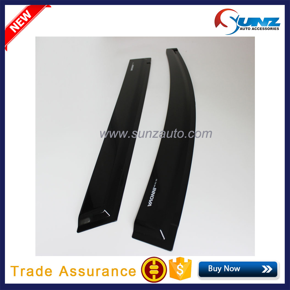 2016-2017 Door Visor for Innova Injection Toyota MPV Suv Wind Deflector Weather shield Sun Visor Rain shade Sunz