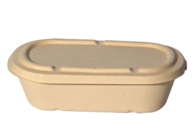 Custom containers recycle shandong food packaging kraft biodegradable disposable paper lunch box with lid