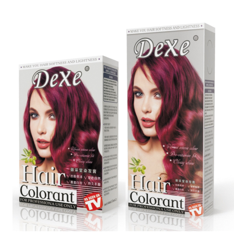 Dexe Amonia Free Safety And Healthy Will Not Dirty The Skin Hot Product Dexe Beard Dye