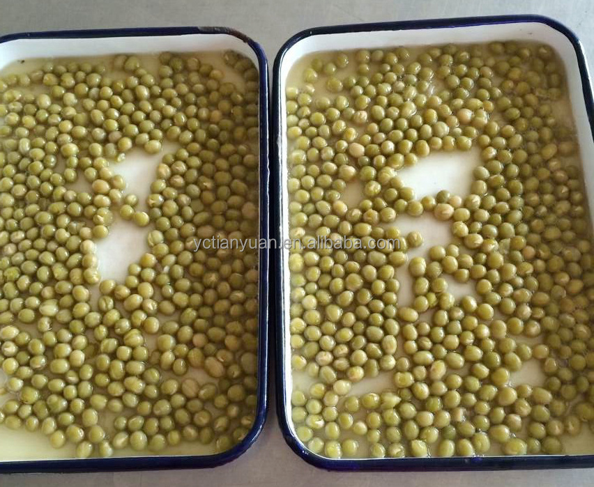 Best 400g 425g canned green peas processed peas