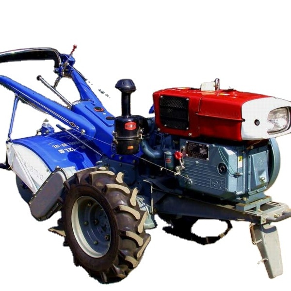 diesel engine power tiller motocultor cultivator two wheel walking tractor for sell