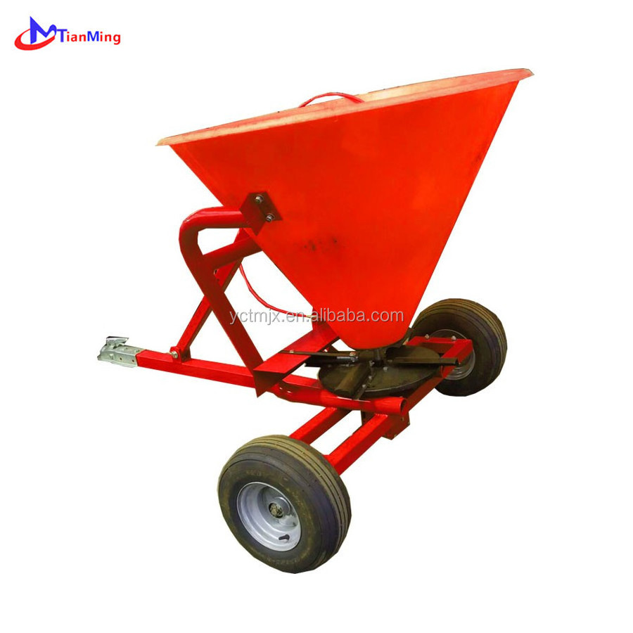 Hot sale tractor trailed fertilizer spreader ATV spreader lime spreader