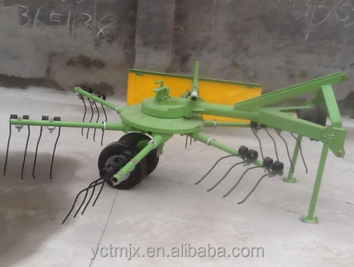 35hp farm wheel tractor mounted mini model rotary hay rake working width 2500mm/3500mm/4000mm