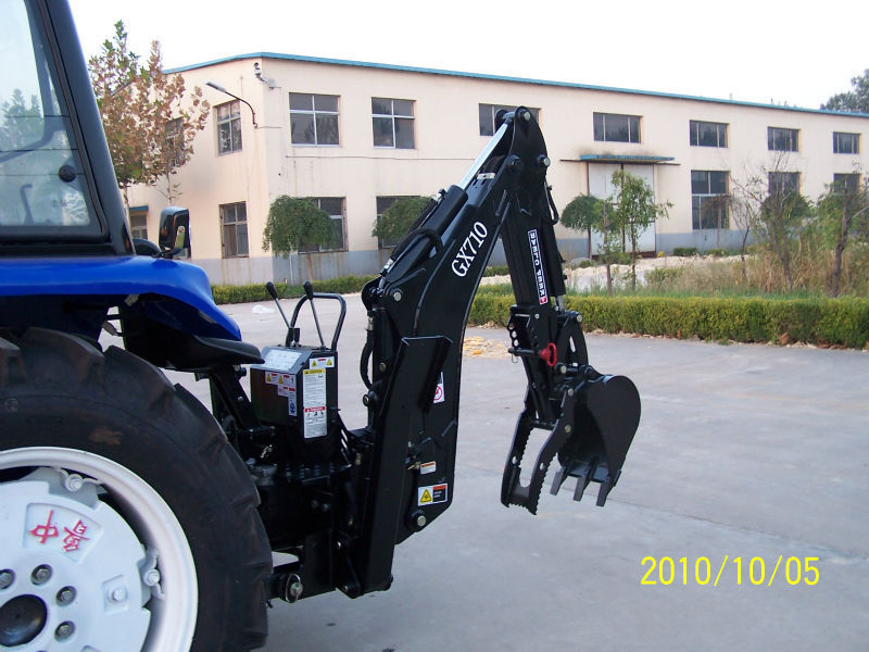 Australia Hot Sale Tractor Backhoe Lw-8 3 Point Hitch PTO Drive Hydraulic Backhoe for 50-90HP Tractor