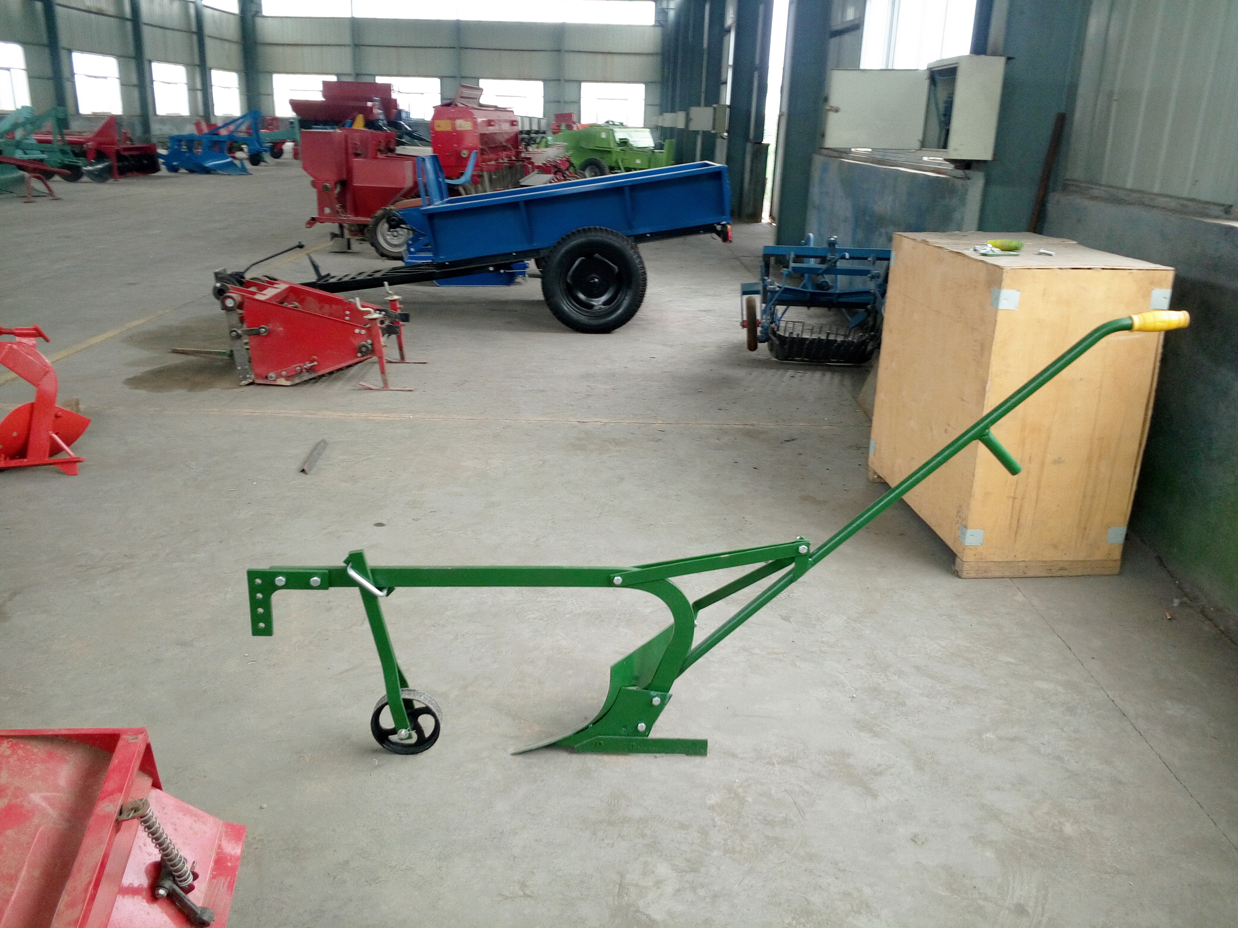 Agricultural machinery ox drawn Plow