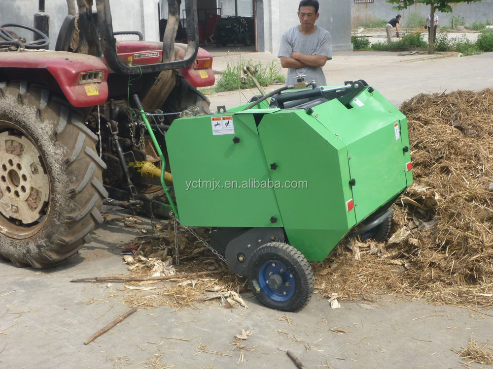 Multifunction Factory Price Corn Machine Roll Hay Baler round Straw Mini Round Hay Baler for Sale