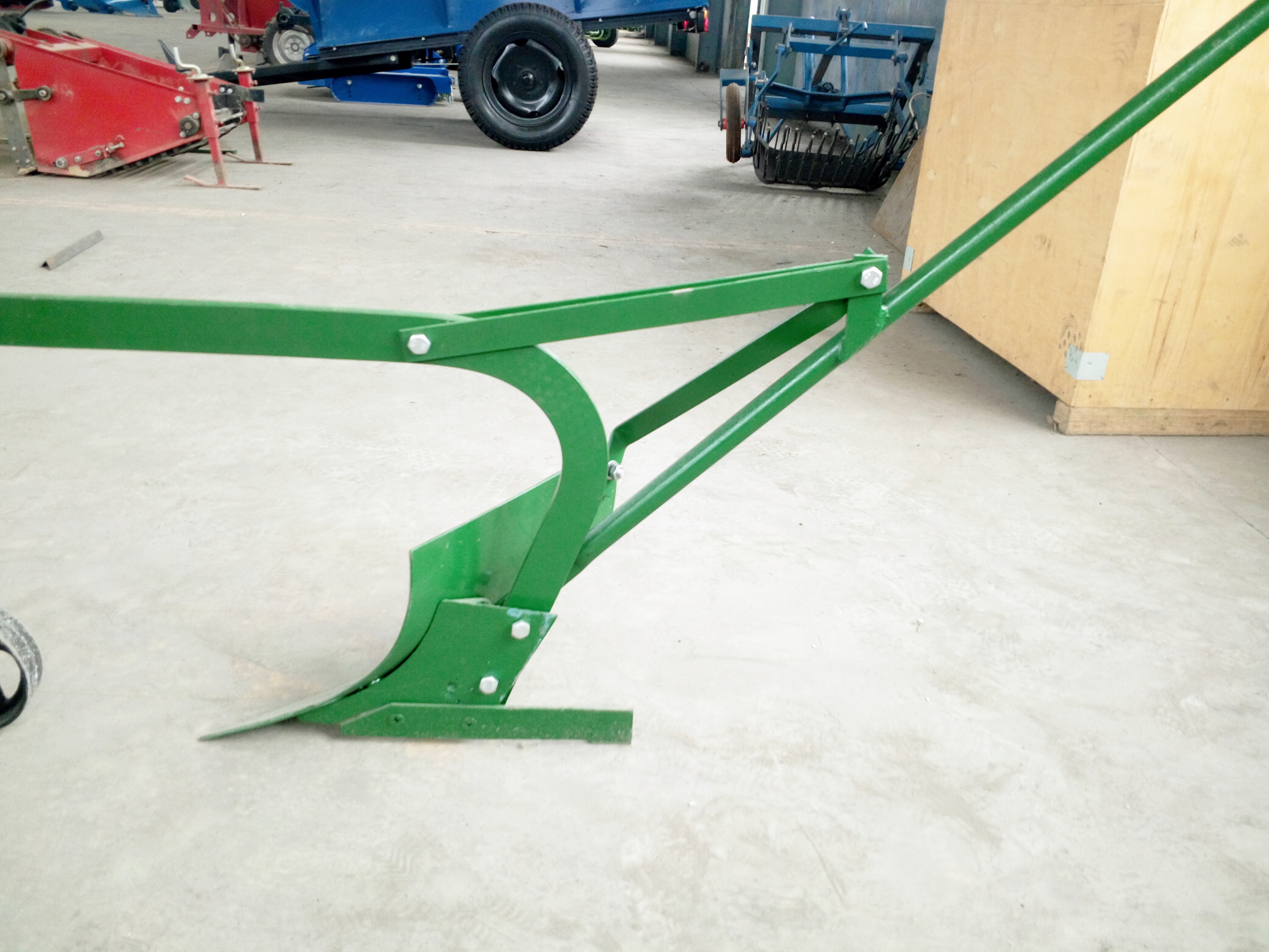 Agricultural machinery ox drawn Plow