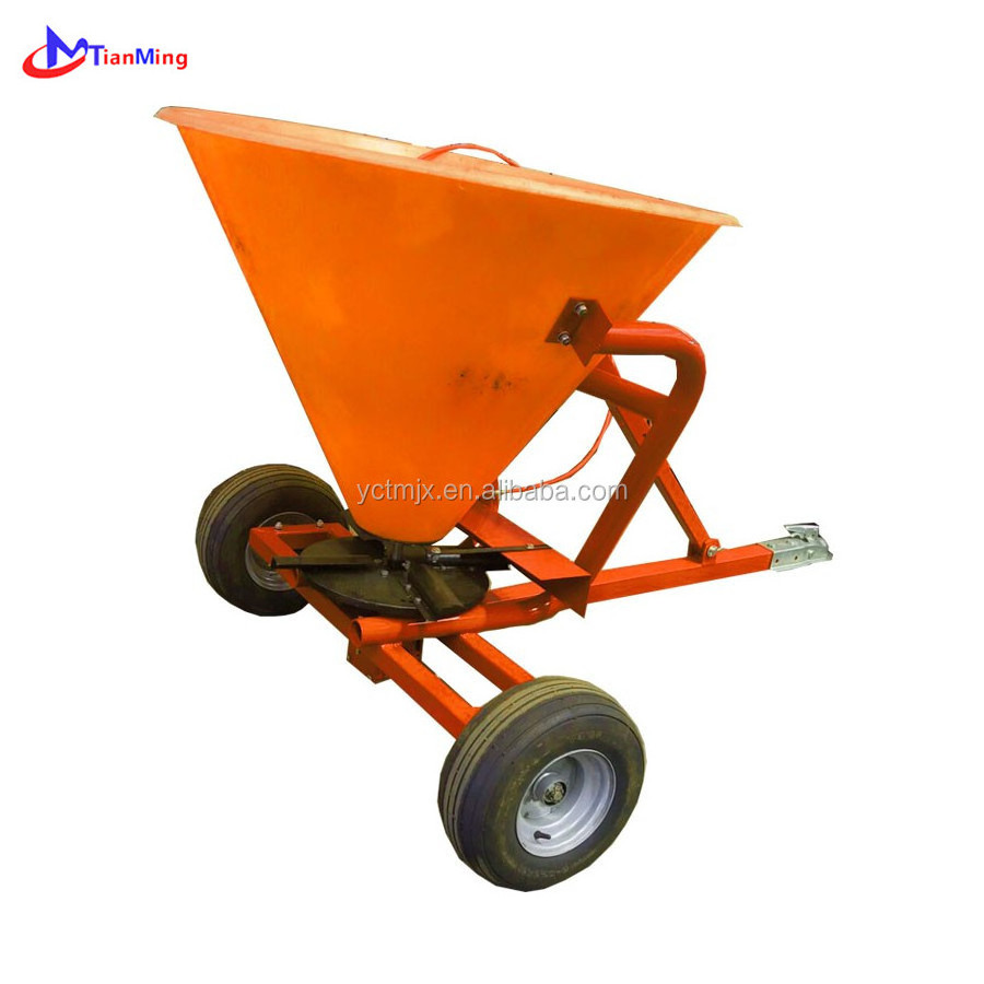 Hot sale tractor trailed fertilizer spreader ATV spreader lime spreader