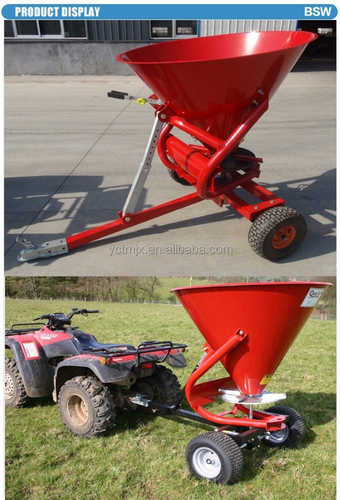 Salt spreaders for tractors 3 point seed spreaders for ATV