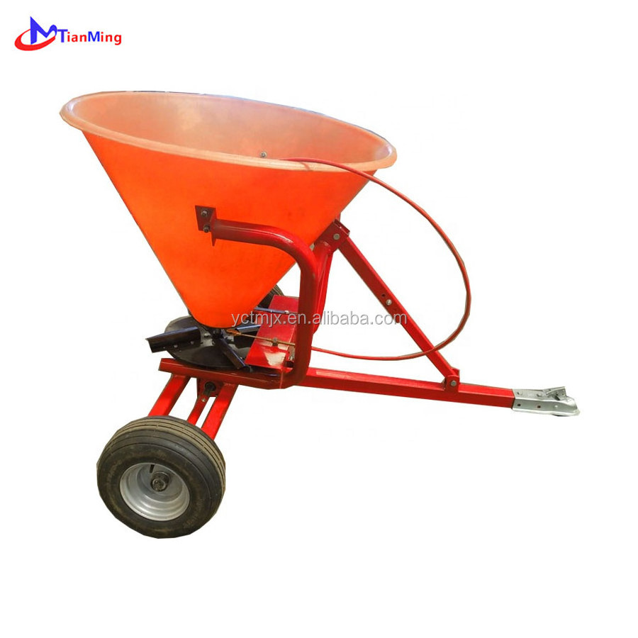 Hot sale tractor trailed fertilizer spreader ATV spreader lime spreader