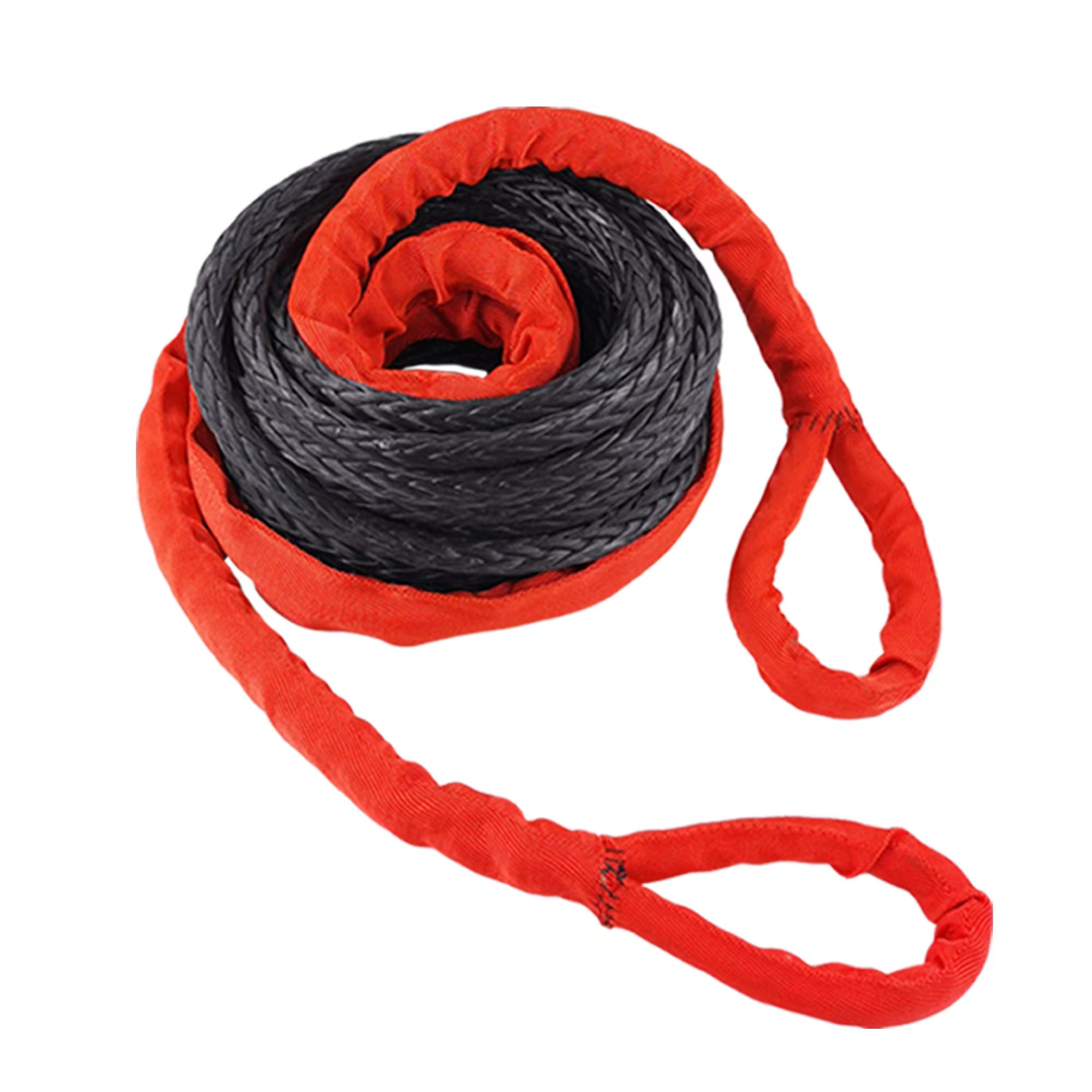 Truck Car Accessories Braided  Rope Nylon Kinetic Recovery Towing Elastic Snatch Strap available in a choice of colours with bag