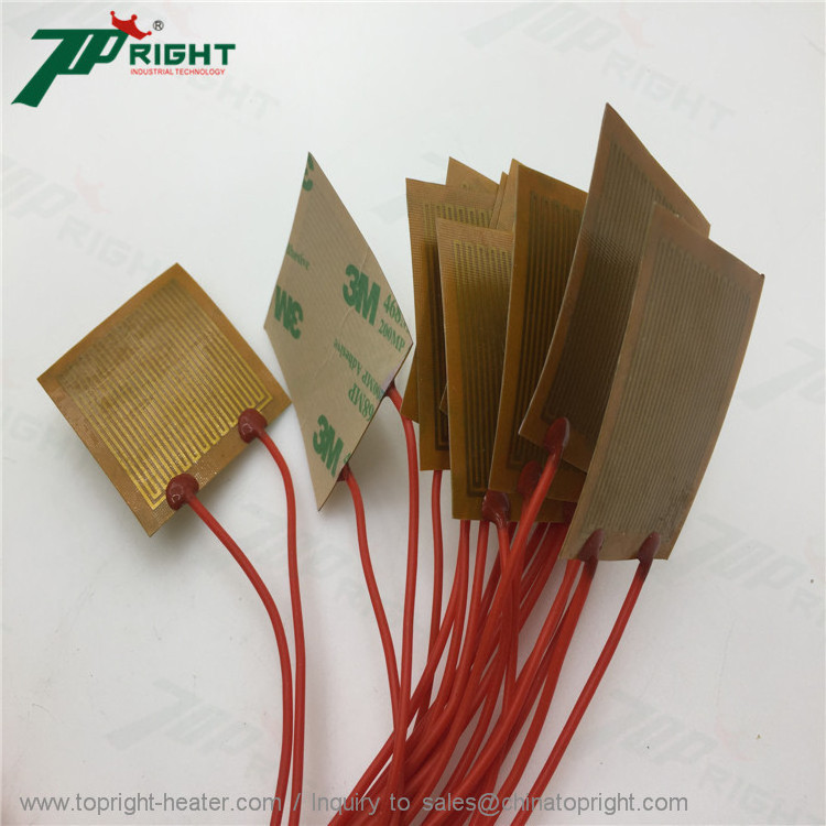 Kapton Polyimide Flexible Heaters Kapton Foil Heating PI heater PTC heater