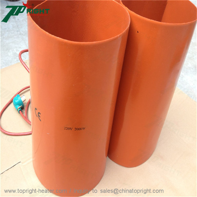 high quality silicone rubber drum heaters for 200 litre metal drums