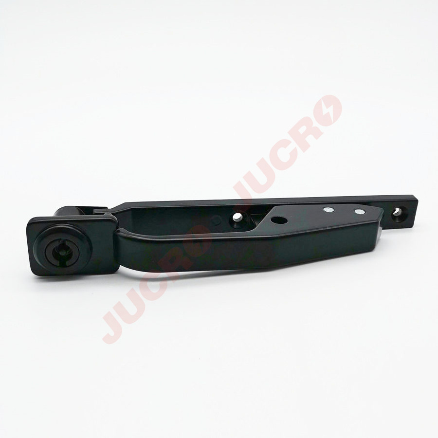 DL887 Factory supply black cabinet door handle Compression latches Swing handle Latch