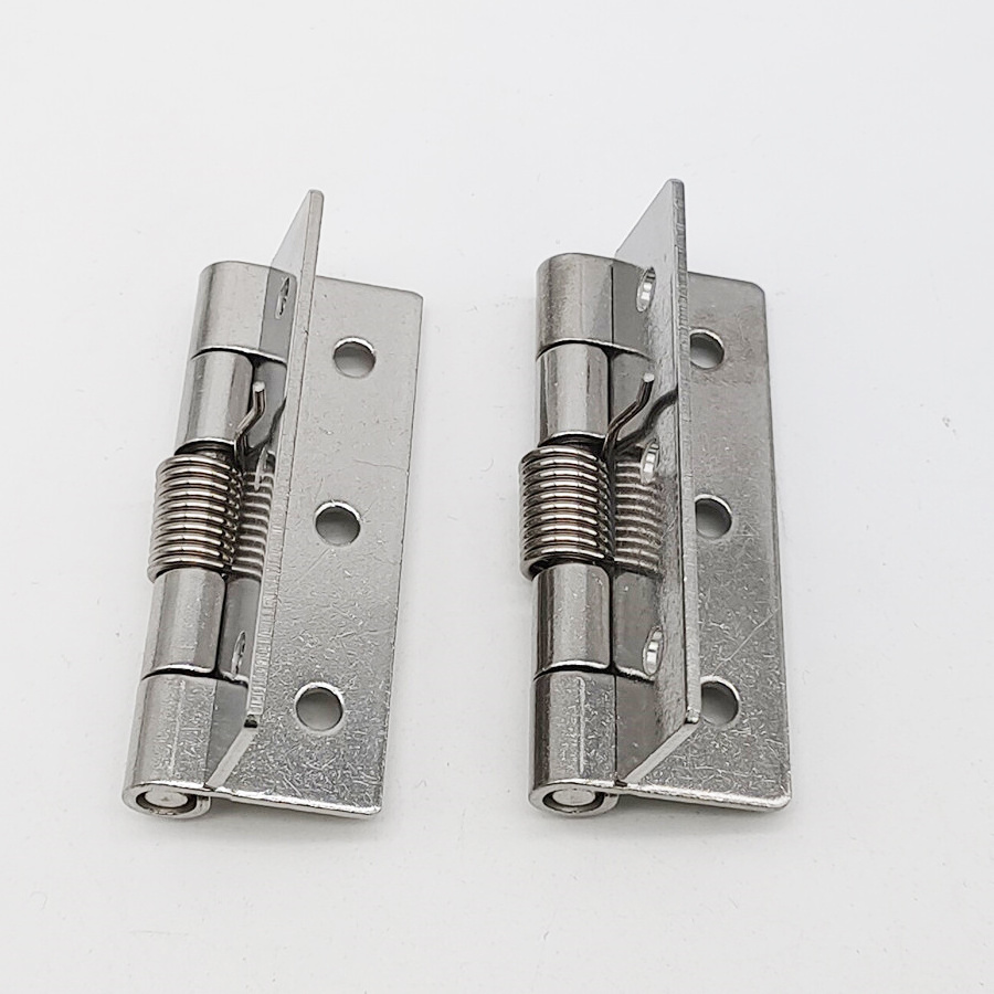 JH253-6 OEM   Polished Stainless Steel hinge SPRING Hinge self closing hinge