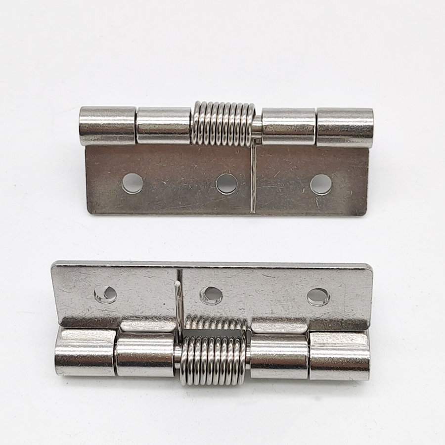 JH253-6 OEM   Polished Stainless Steel hinge SPRING Hinge self closing hinge