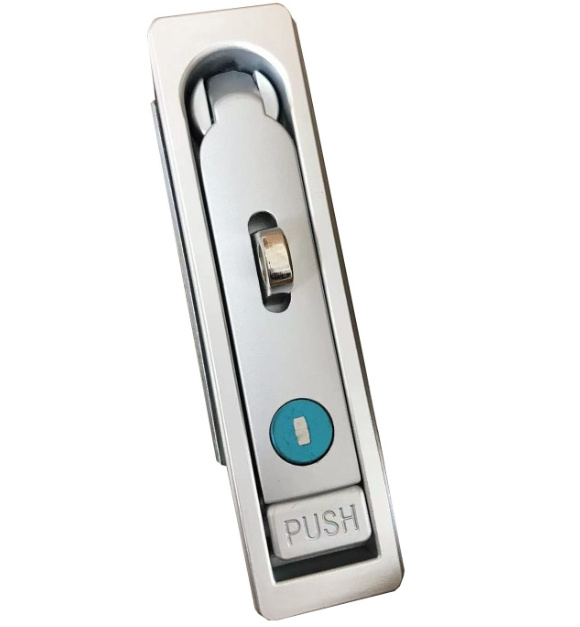 DL712-G Electric cabinet plane lock with push button door lock