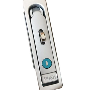 DL712-G Electric cabinet plane lock with push button door lock