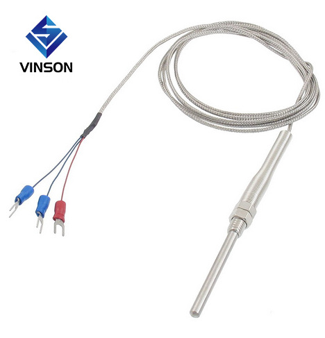 3 wires class A PT100 thermocouple RTD probe temperature sensor