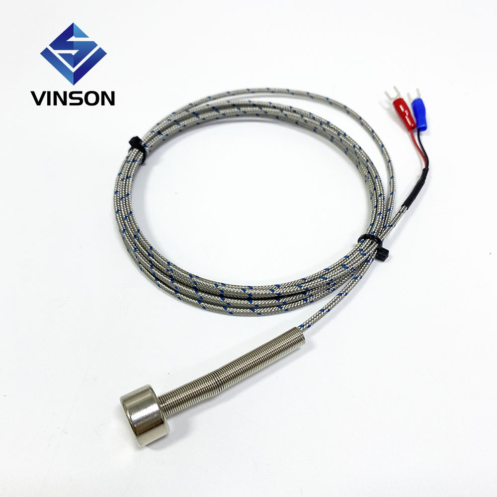 Vinson magnetic surface thermocouple K J E type rtd pt100 type industrial temperature sensor