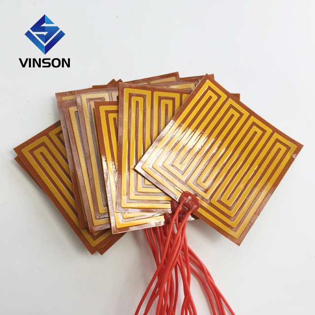 Kapton Polyimide Foil film Heater for Aluminum Heating plate