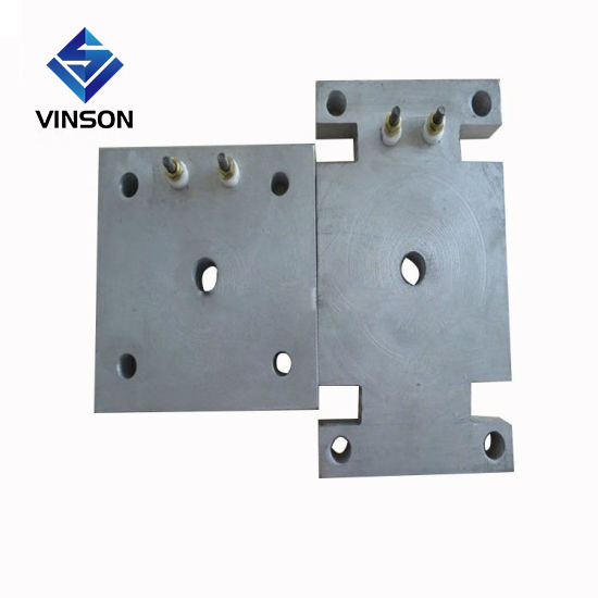 110V-440V High temperature Aluminum Cast In Heater Casted Heating Plate with screw terminal