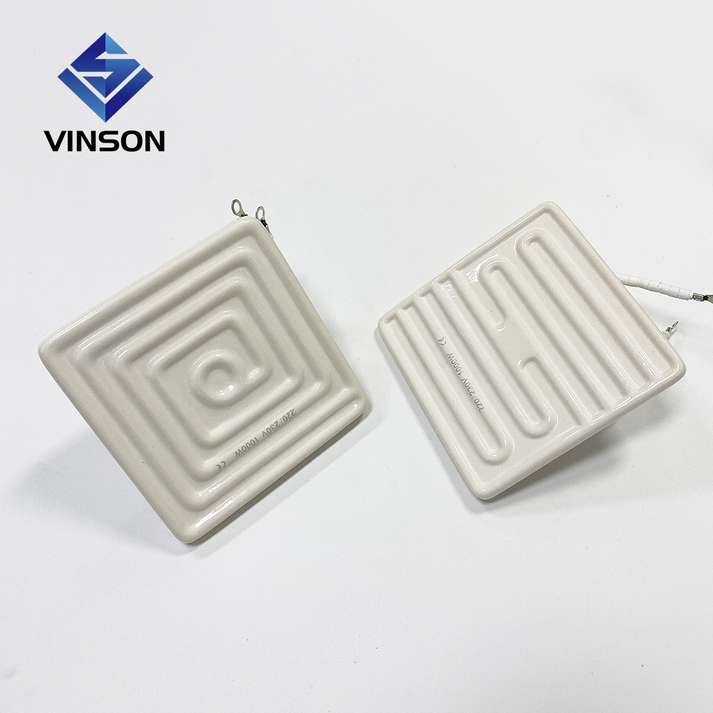 VINSON 245x60mm 220V 650W Ceramic Infrared Panel Emitters Heaters For Radiators