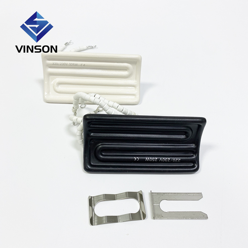 VINSON 245x60mm 220V 650W Ceramic Infrared Panel Emitters Heaters For Radiators