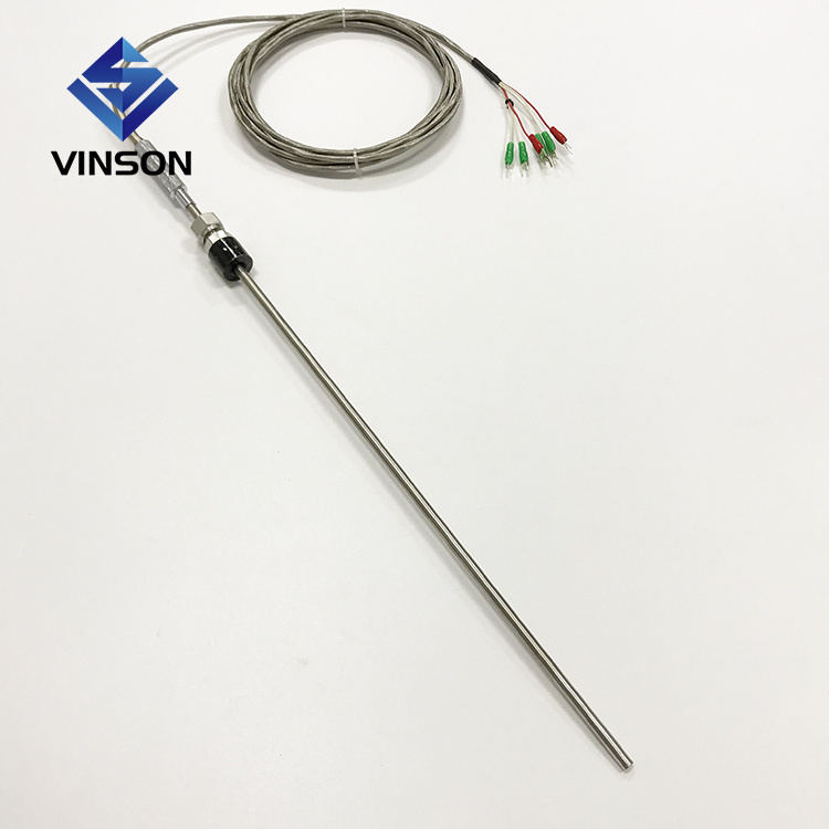 3 wires class A PT100 thermocouple RTD probe temperature sensor