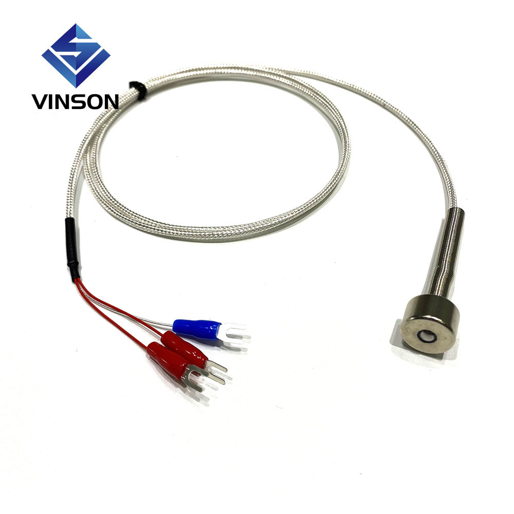 Vinson magnetic surface thermocouple K J E type rtd pt100 type industrial temperature sensor