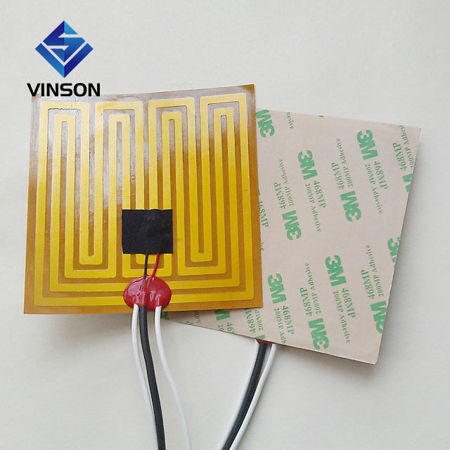 Customized 3.7v 5v 7.4v 9v 12v 24v 36v 48v 60v 120v 220v 240v polyimide film kapton heater