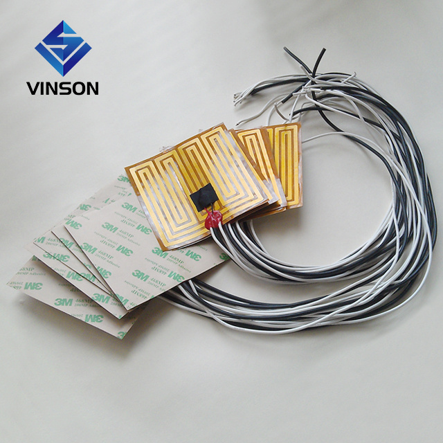 Customized 3.7v 5v 7.4v 9v 12v 24v 36v 48v 60v 120v 220v 240v polyimide film kapton heater