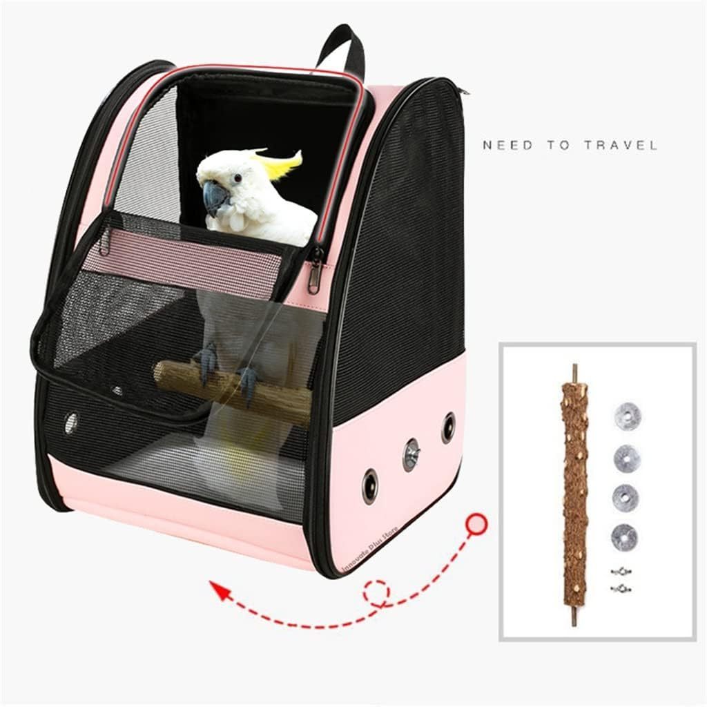 custom 	 birds carry bag Backpack Folding Lightweight Portable Breathable Pet Bird bird travel bag parrot carrier backpack