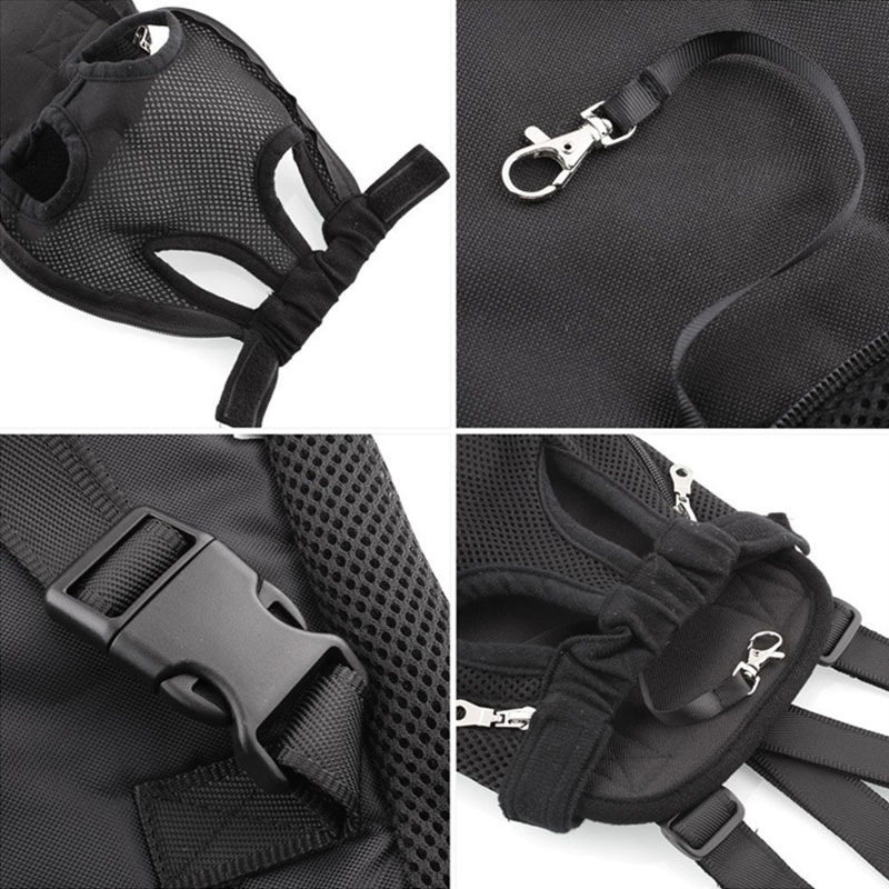 Wholesale fashion dog carrier bag dog backpack harness