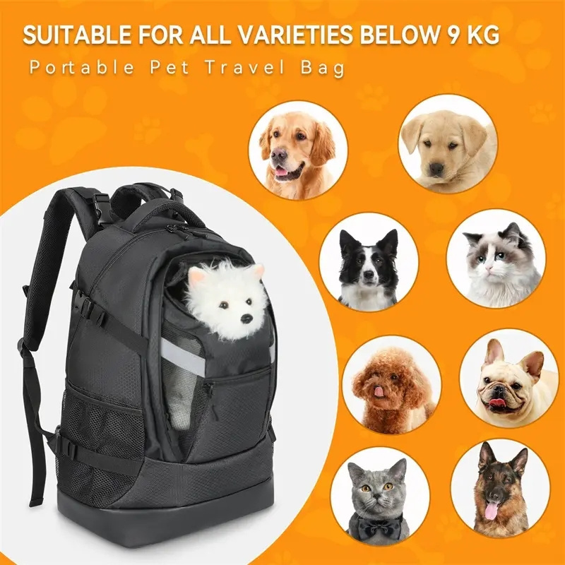 custom pet carrier backpack for cats and dogs carrier Airline Approved Expandable Cat Backpack Carrier