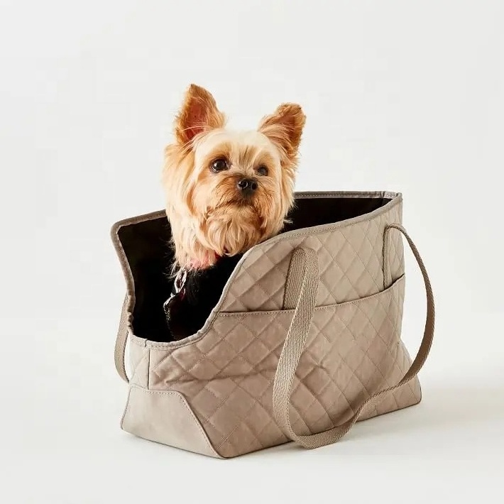 Custom 	 pet dog cat sling carrier bag Breathable Luxury Canvas pet carrier dog bags travel dog cat pet carrier