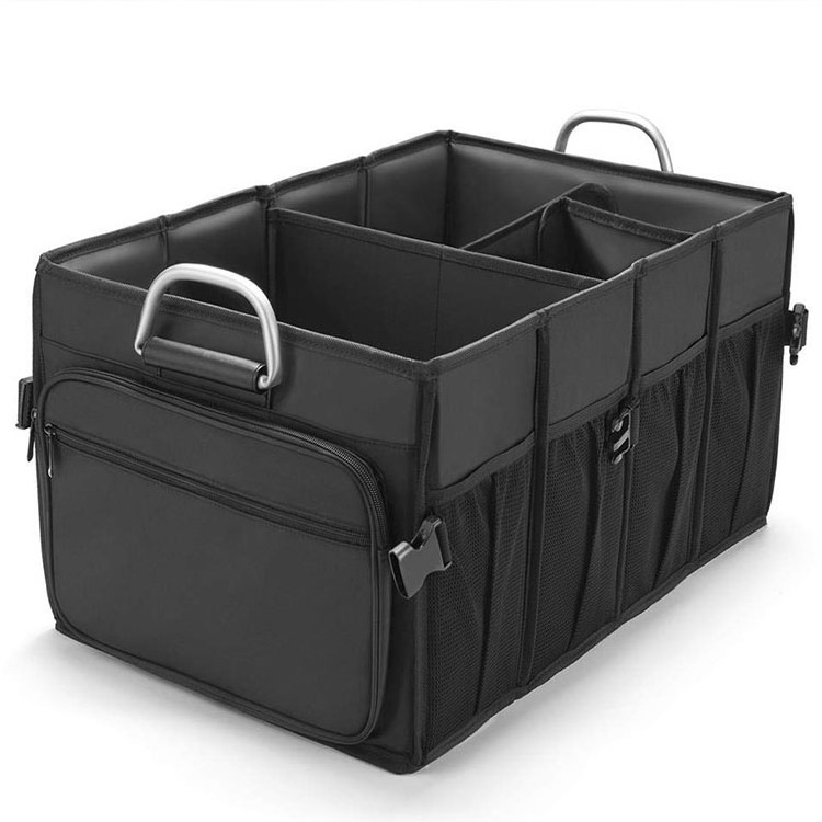 Top Quality Portable Folding Car Storage Box Auto Car Trunk Organizer Collapsible Backseat Car Organizer Storage Box